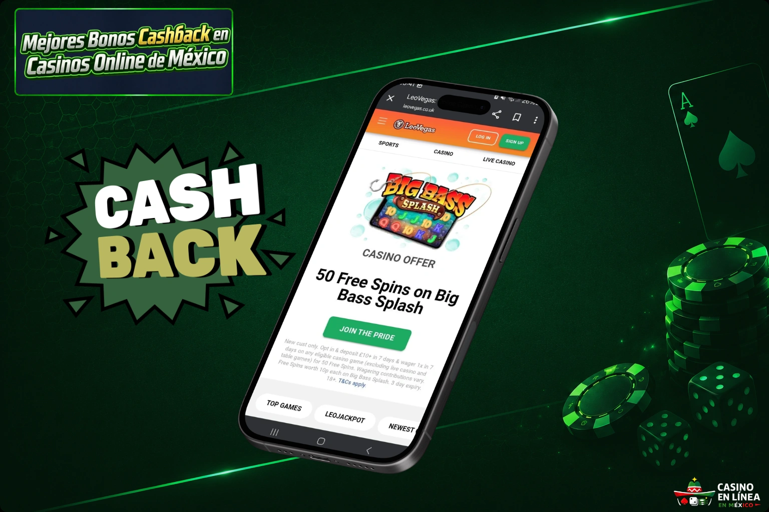 Bonos Cashback sin Registro en Casinos