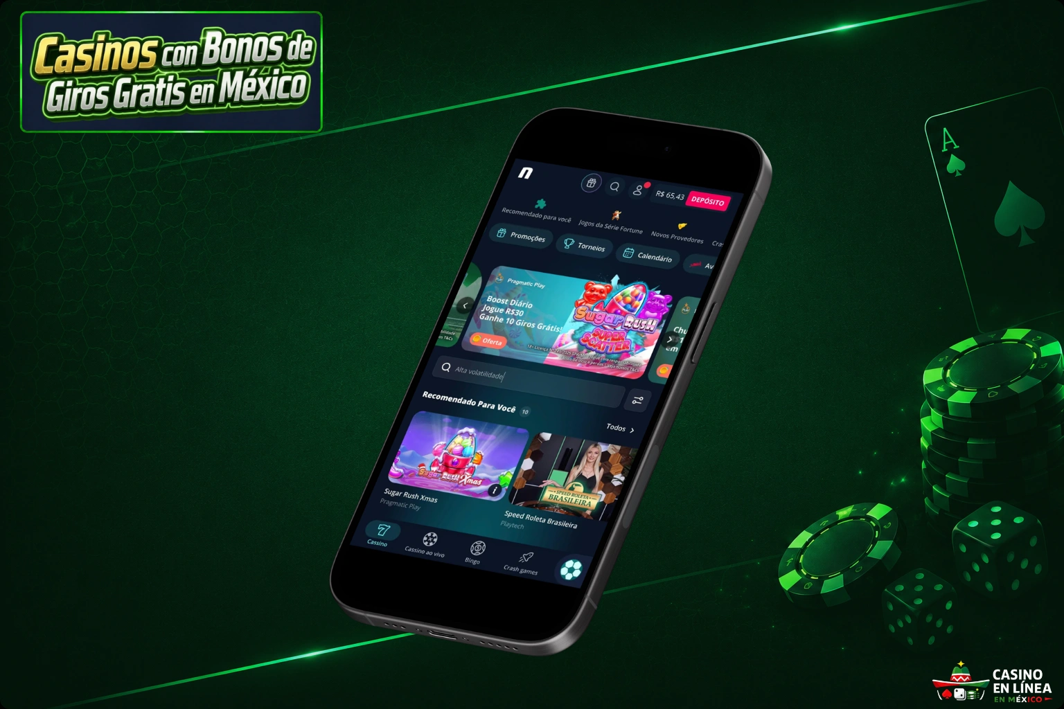 Cantidad de Free Spins Disponibles