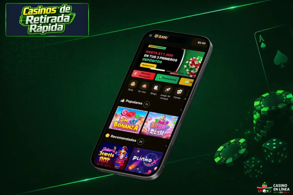 Casinos que aceptan OXXO