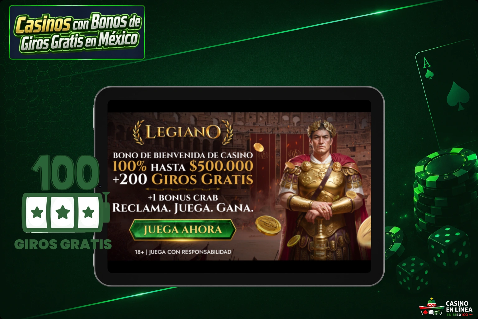 Cómo Reclamar y Activar tus 100 Giros Gratis