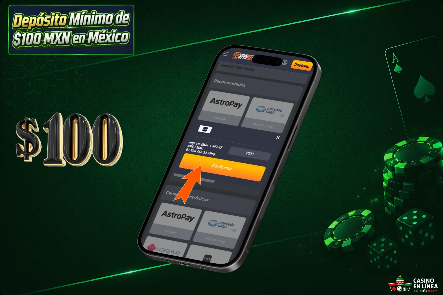 Guía para Empezar a Jugar con un Depósito de $100 MXN