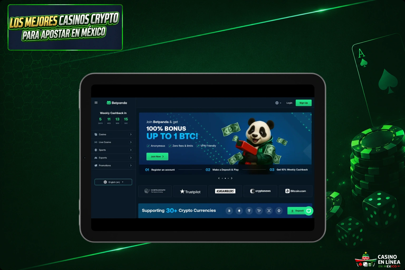 Juegos Populares en los Casinos de Criptomonedas