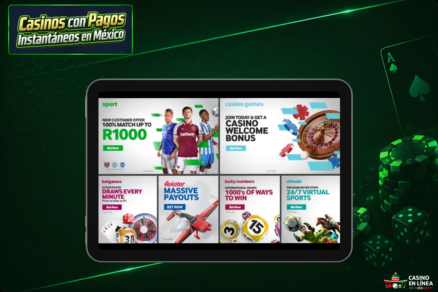 Juegos de Casino en Vivo con Mejores Pagos