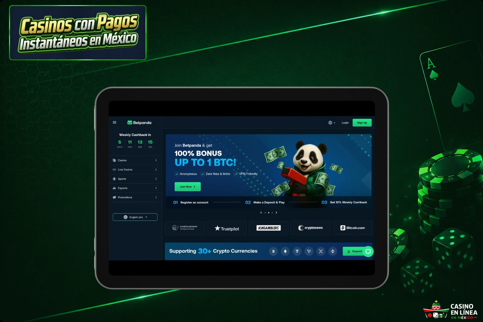 Casinos con los Mejores RTP en México