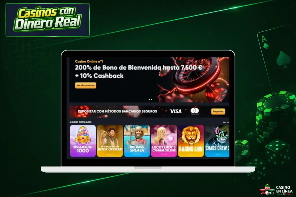 Métodos de pago en casinos online con dinero real