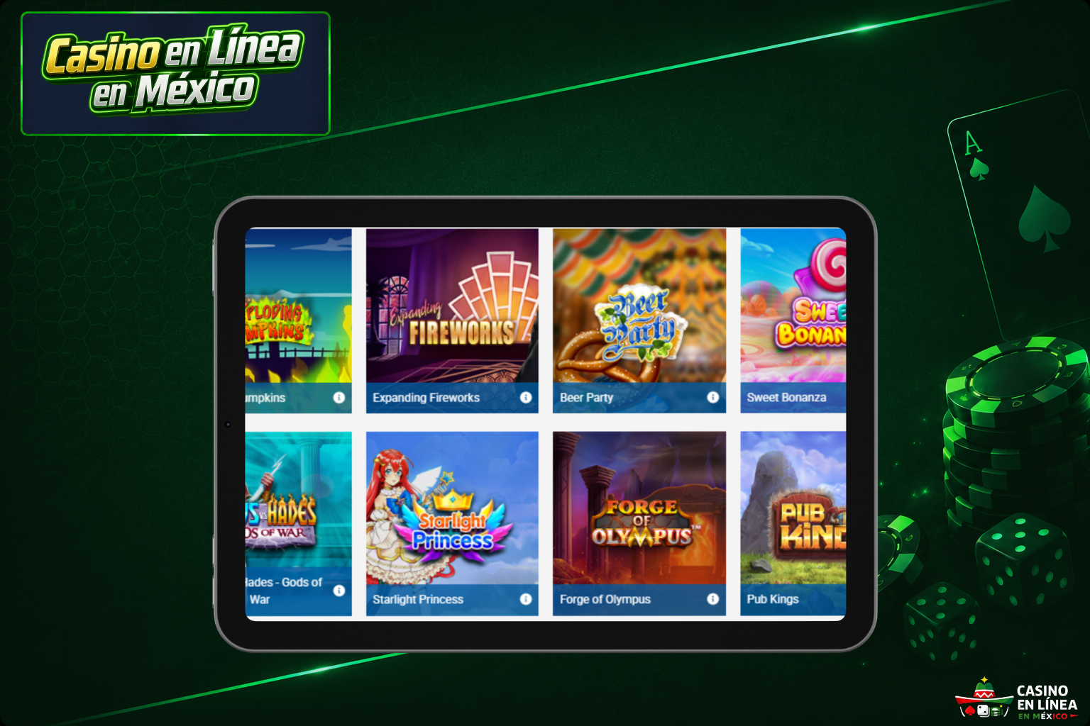 Tragamonedas online en el casino BetCris