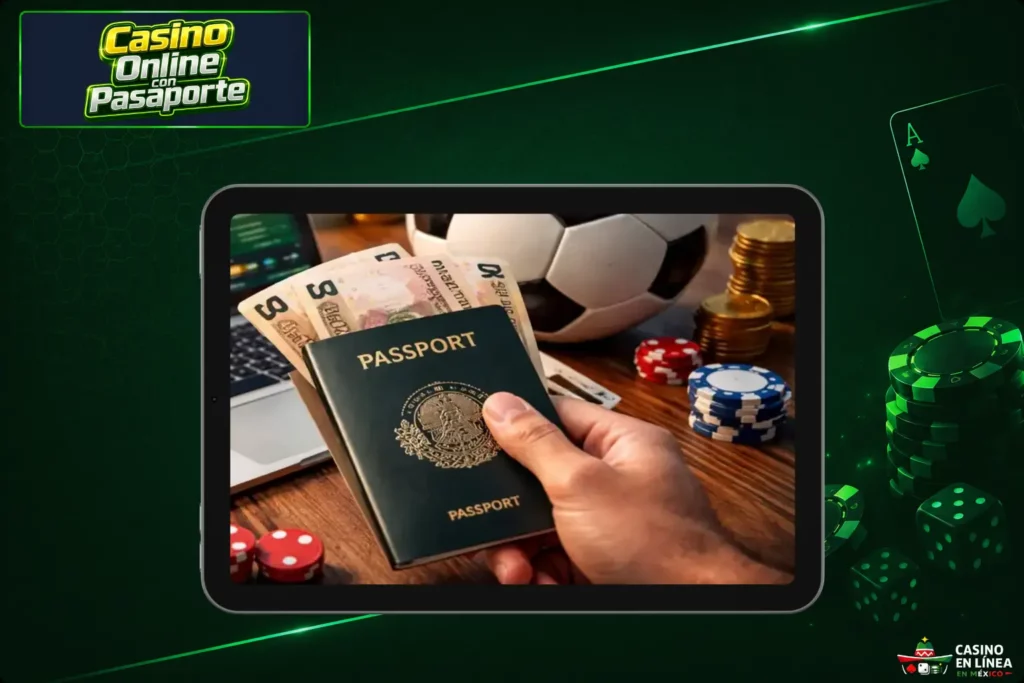 ¿Se puede jugar en un casino online usando pasaporte en México?