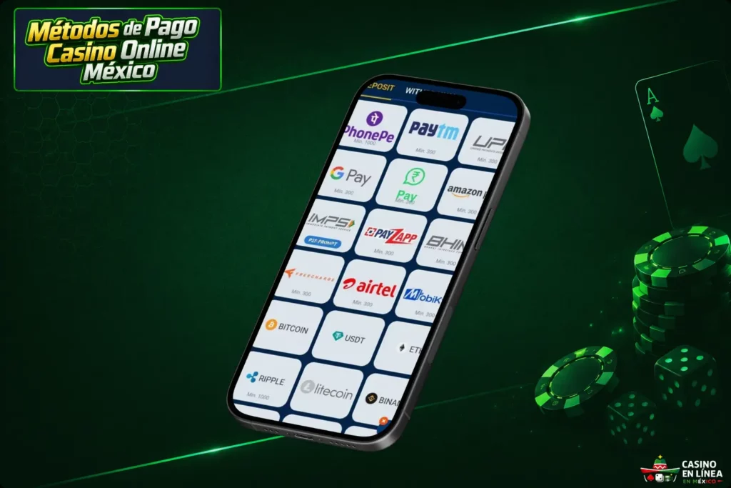 Las Opciones de Pago Más Populares en Casinos de México