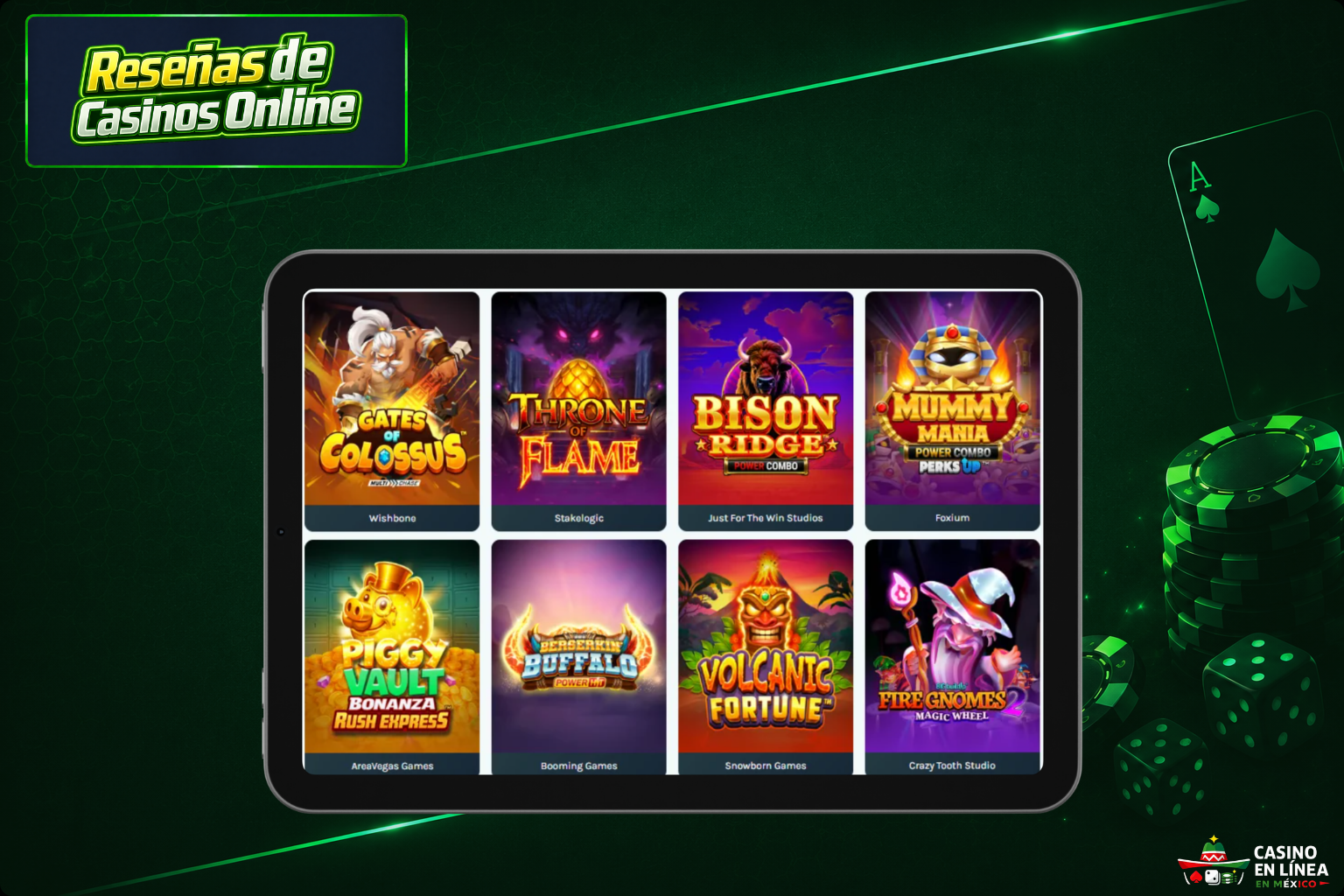 Máquinas tragamonedas del casino Lucky Days