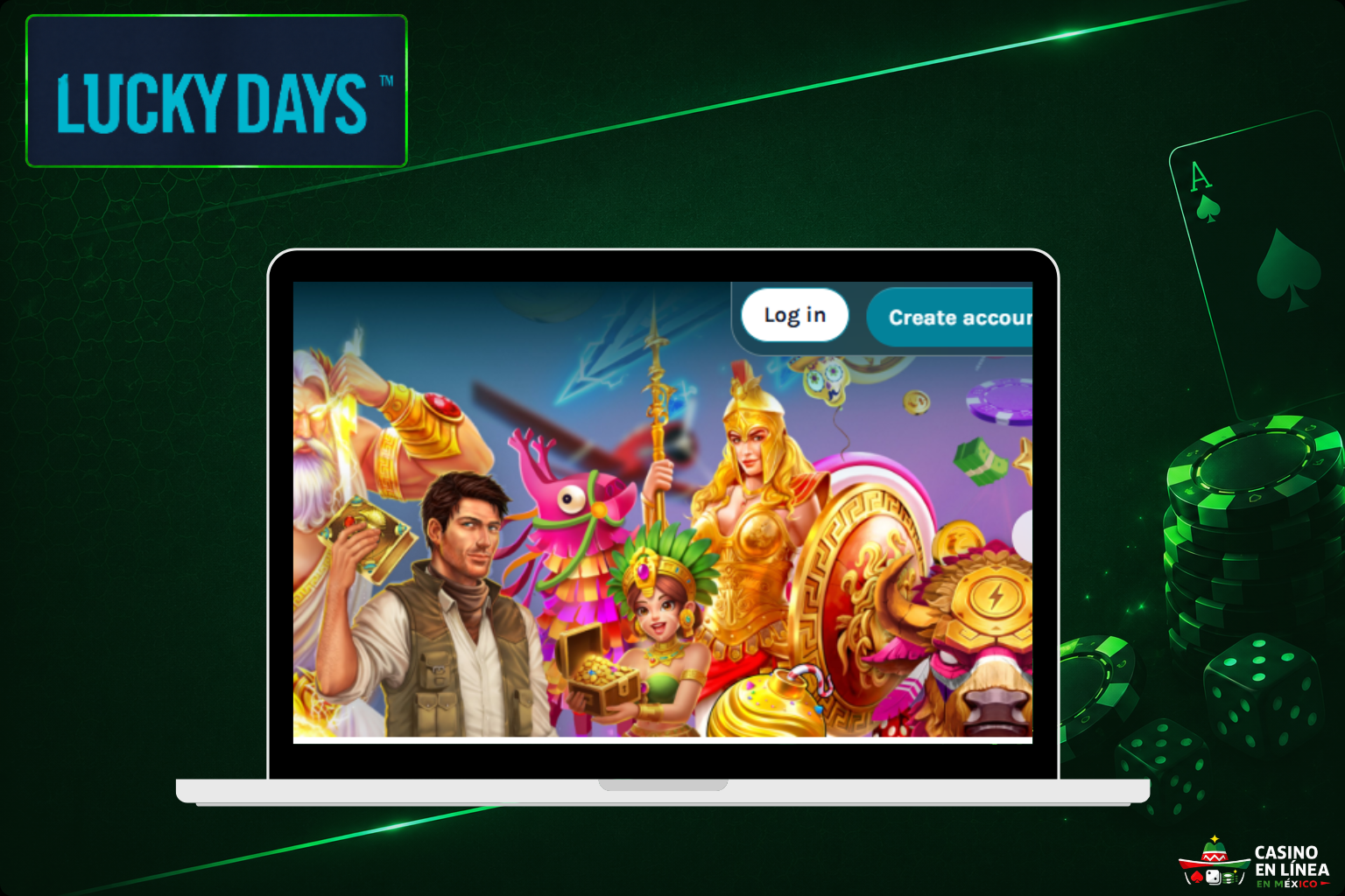 Sitio web oficial del casino Lucky Days