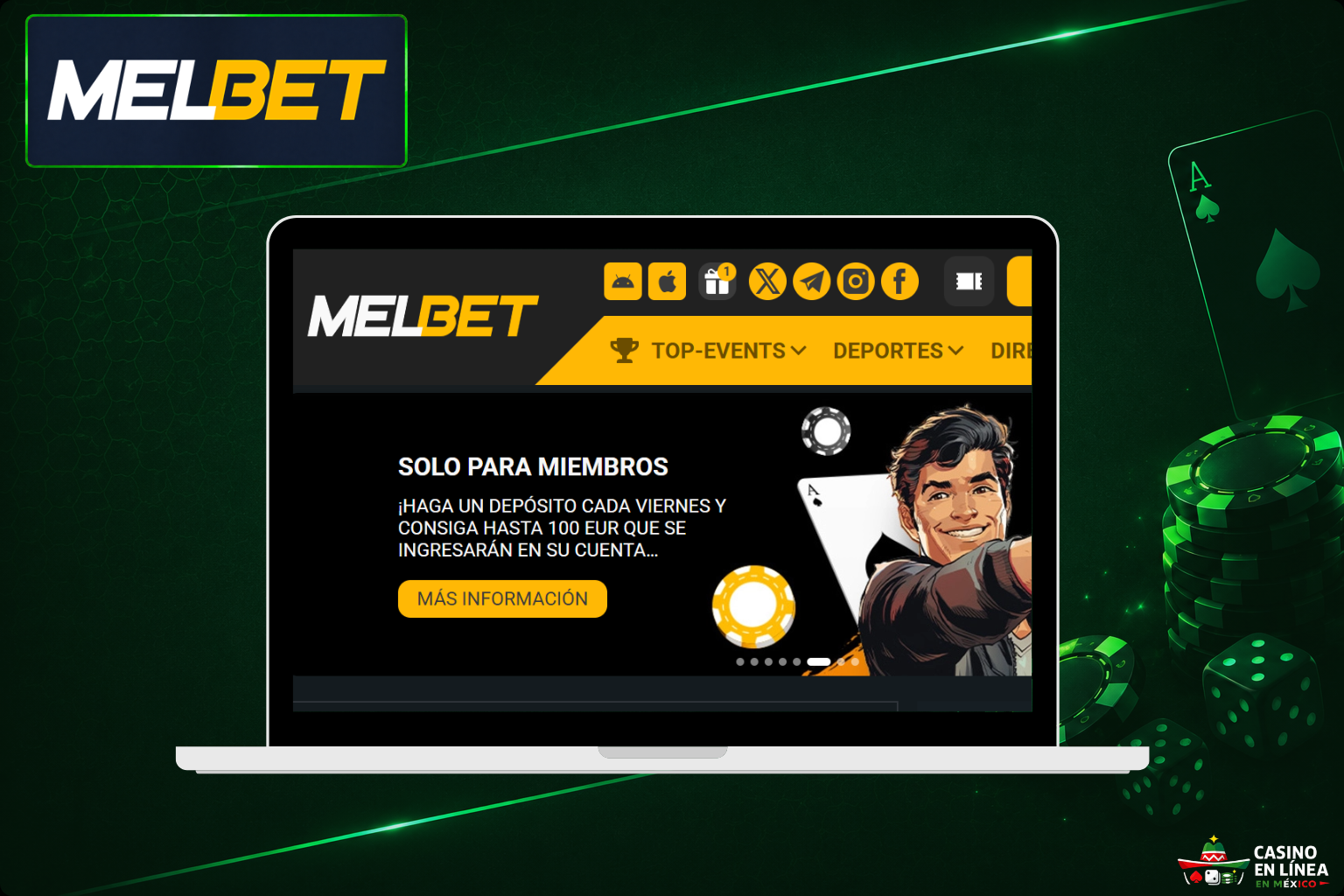 Sitio web oficial de Melbet