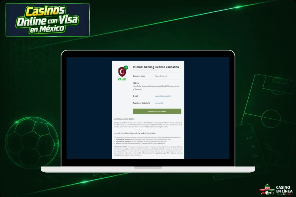 Nuevos Casinos Online que Aceptan VISA en México