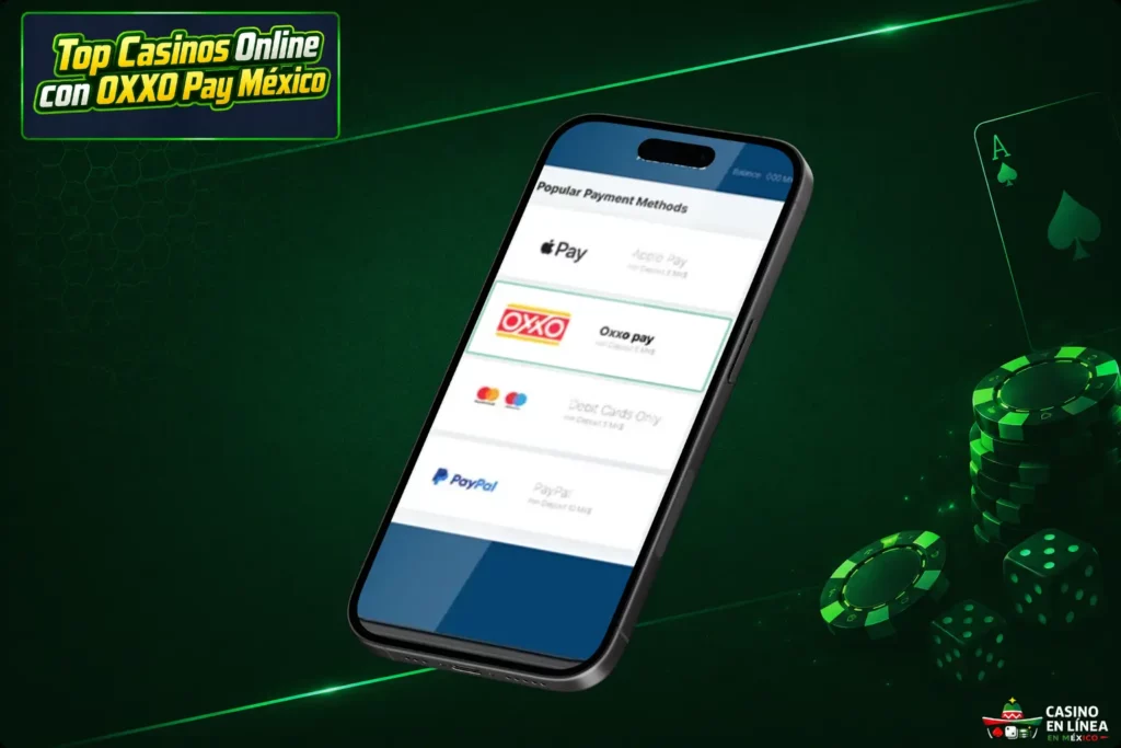 Casinos Online Compatibles con OXXO Pay