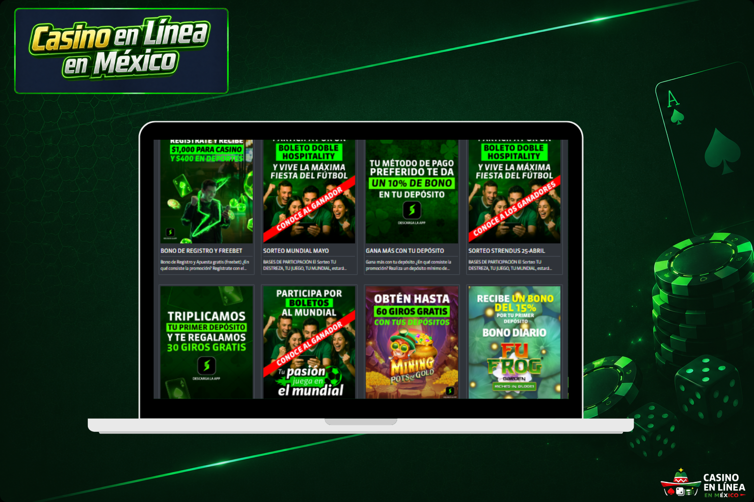 Bonos en el portal de juegos de Strendus Casino