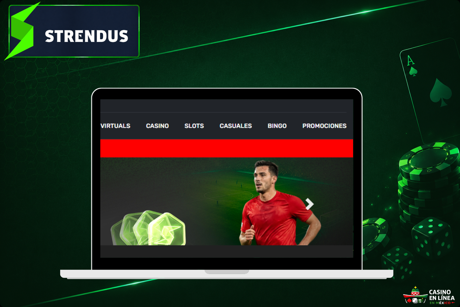 Apuestas deportivas en el portal de juegos Strendus