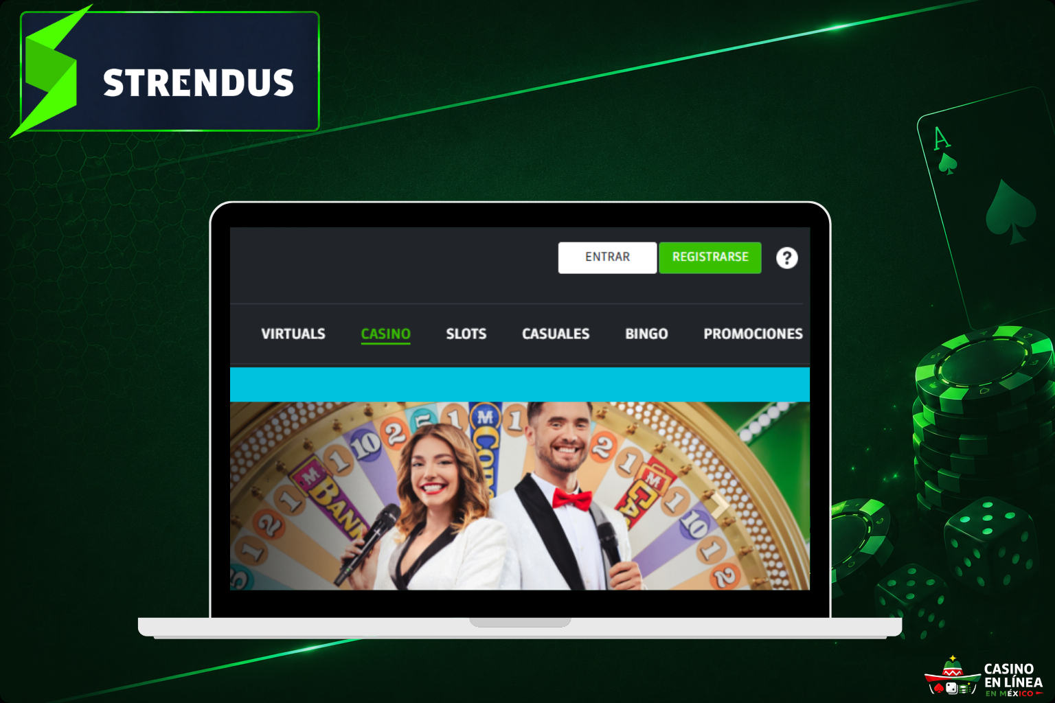 Portal de juegos de Strendus Casino