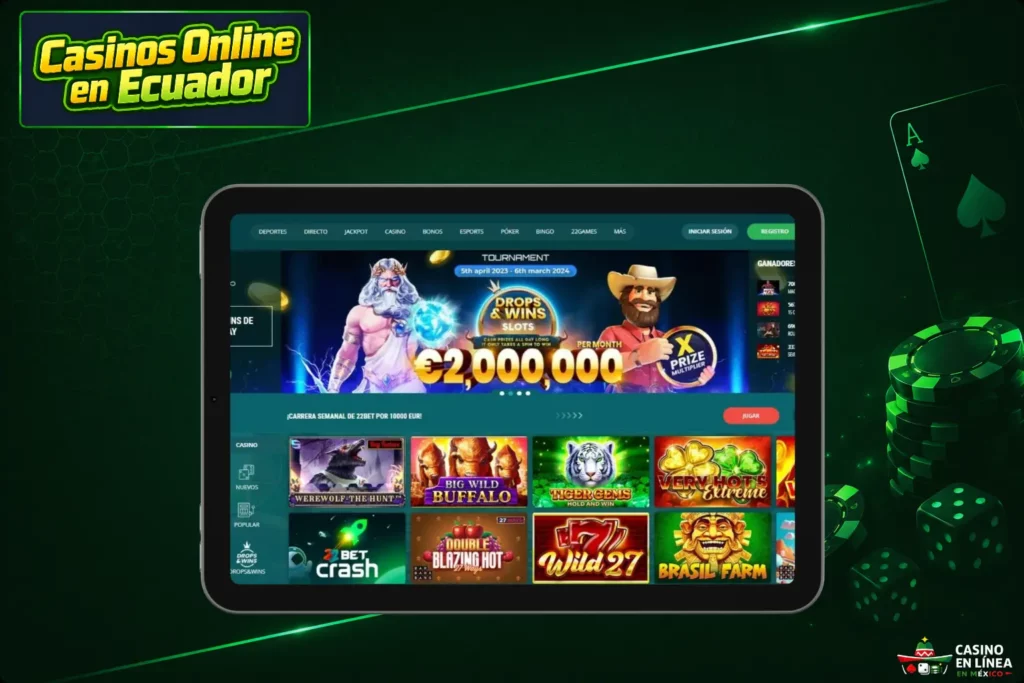 Análisis de los principales casinos online en Ecuador