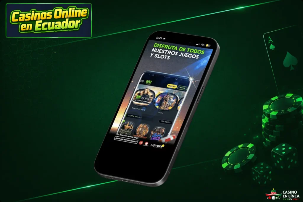Bonificaciones disponibles en los casinos online de Ecuador