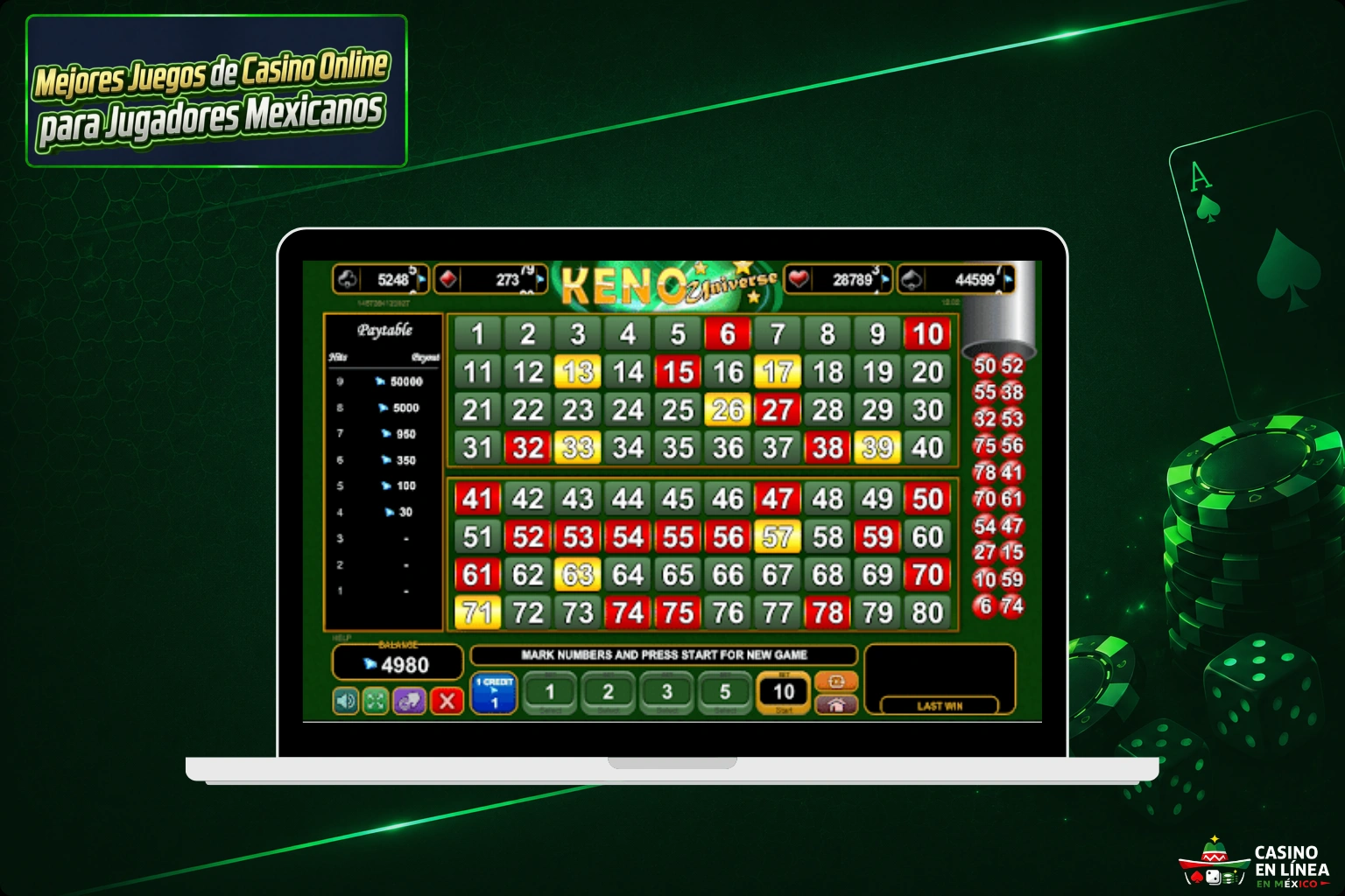 Caracteristicas de los Mejores Juegos de Casino
