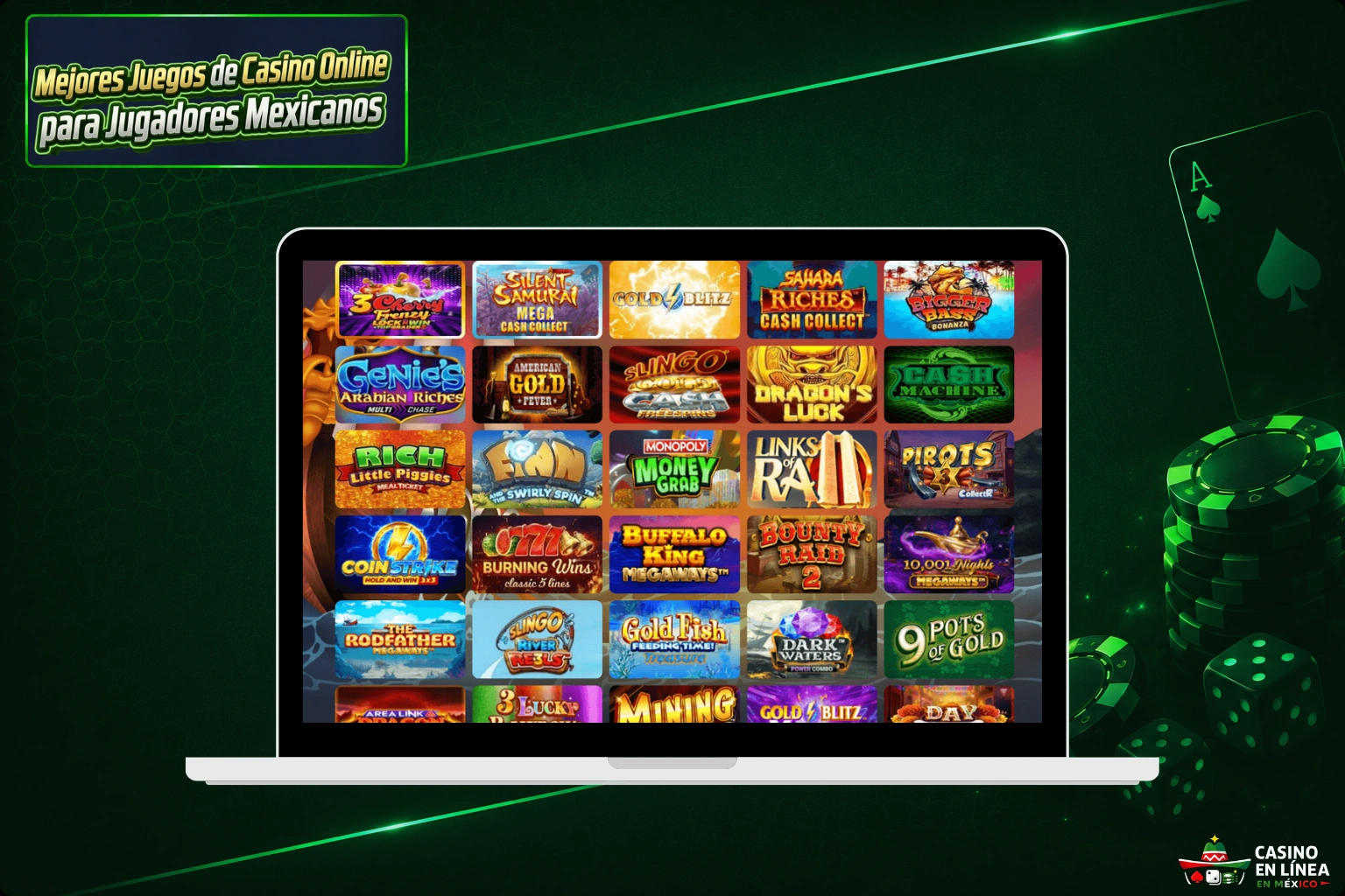 Casinos Mexicanos con Mayor Variedad de Juegos