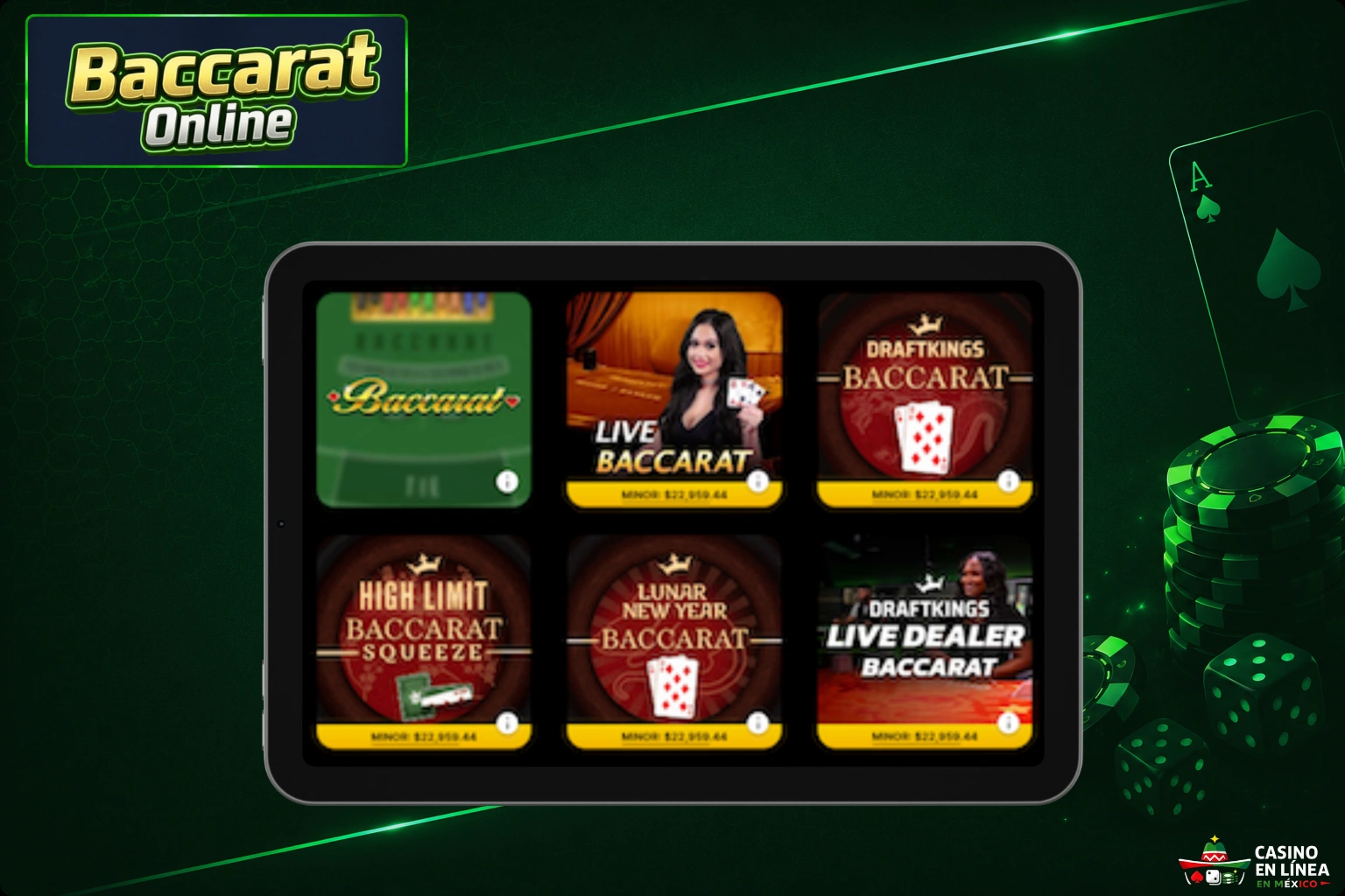 Cómo Jugar Baccarat Online