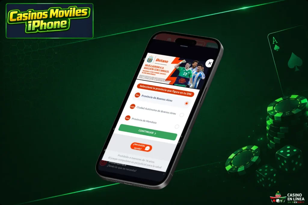 Explora tragamonedas, casino en vivo y otros juegos compatibles con iPhone