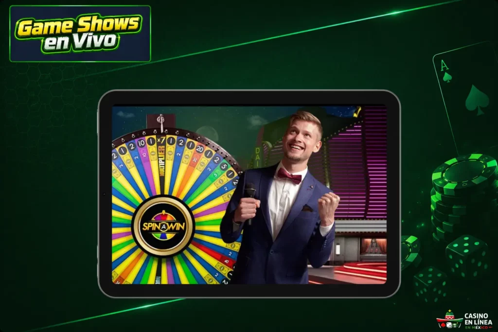 Game Shows en vivo en casinos online México
