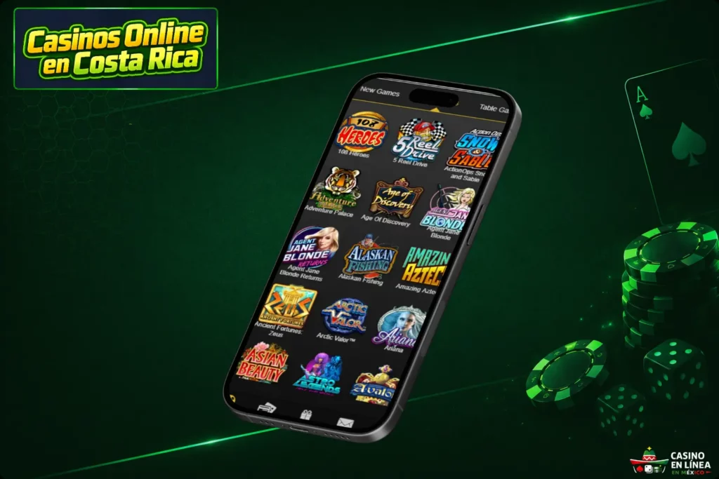 Jackpot City uno de los casinos favoritos de los jugadores costarricenses