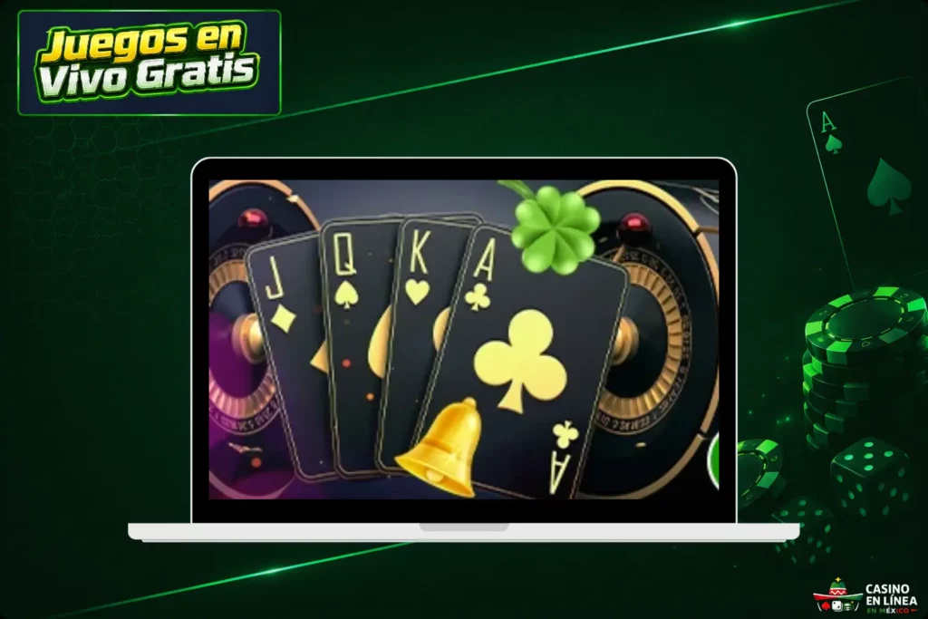 Juegos de casino en vivo gratis en México