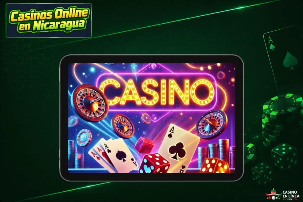 Juegos disponibles en los casinos online de Nicaragua