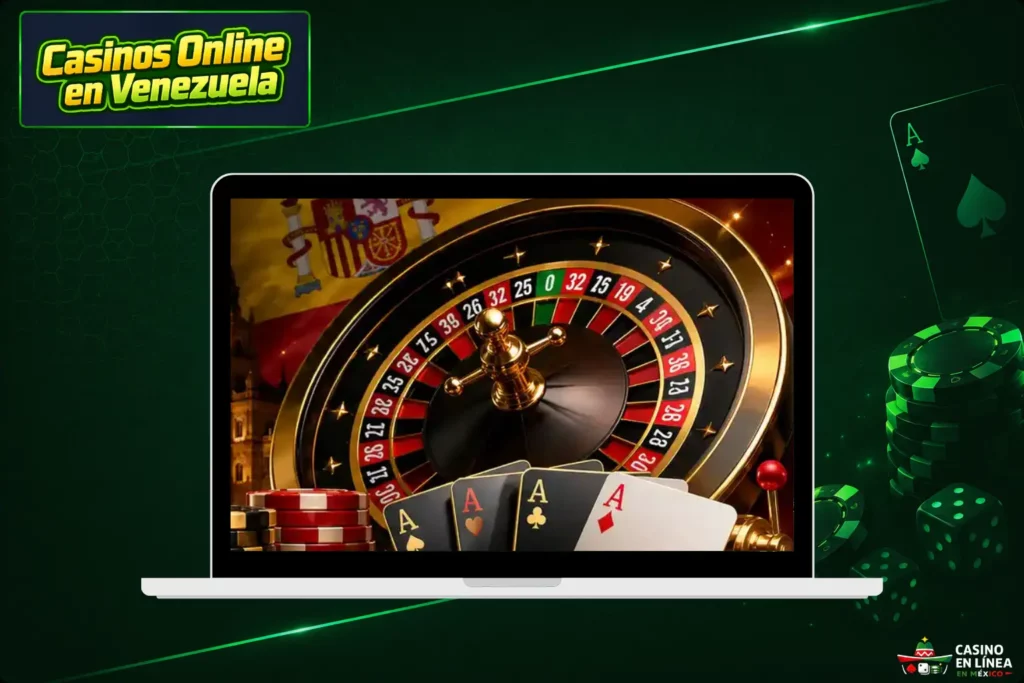 Juegos disponibles en los casinos online de Venezuela