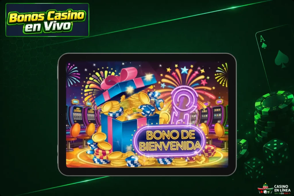 Juegos y proveedores compatibles con bonos para casino en vivo