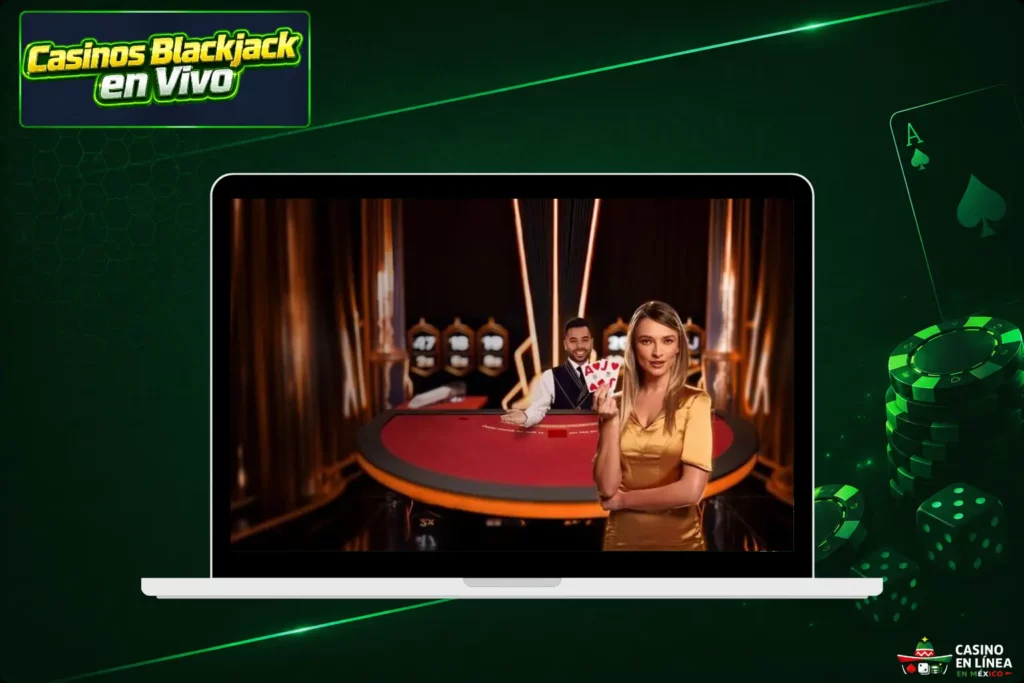 Mejores casinos online con blackjack en vivo en México