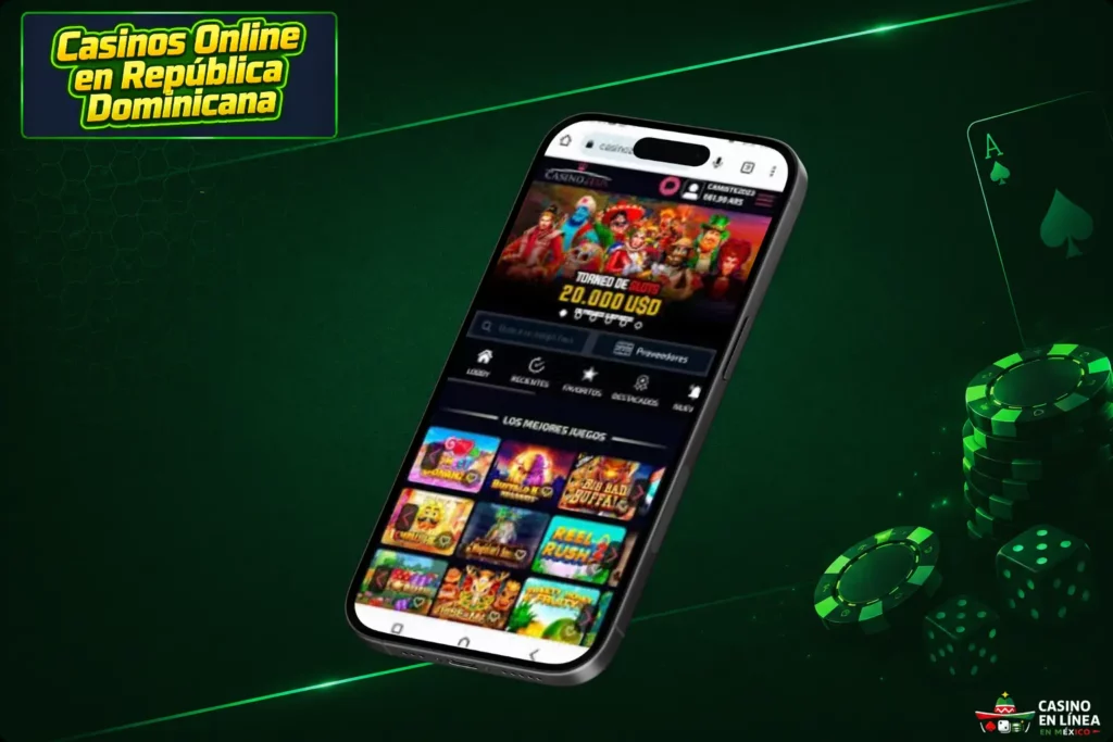 Juegos disponibles en los casinos online de República Dominicana