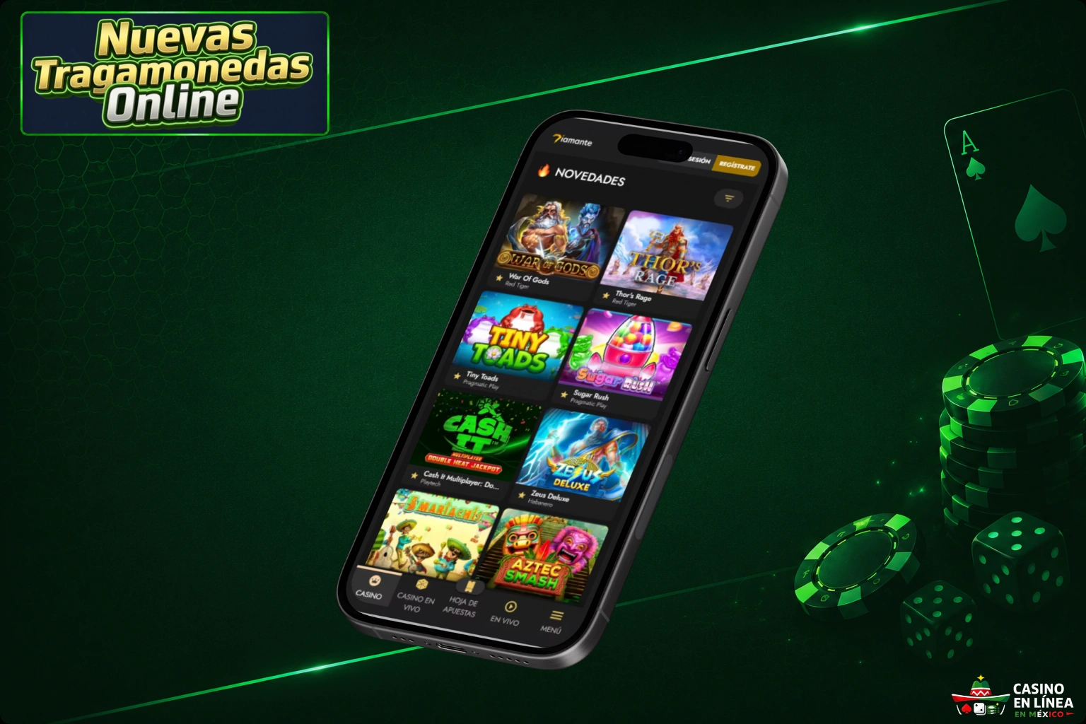 Top 7 de Nuevas Slots en México