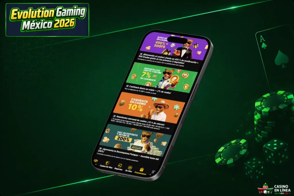 Evolution Gaming Gratis: Bonos y Giros Sin Depósito 2026