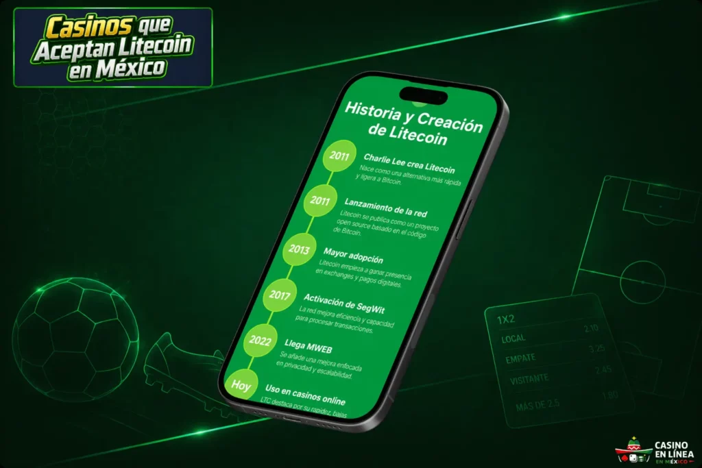 Historia y Creación de Litecoin