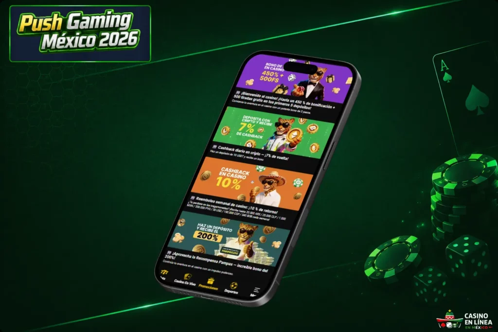 Push Gaming Gratis: Bonos y Giros Sin Depósito 2026